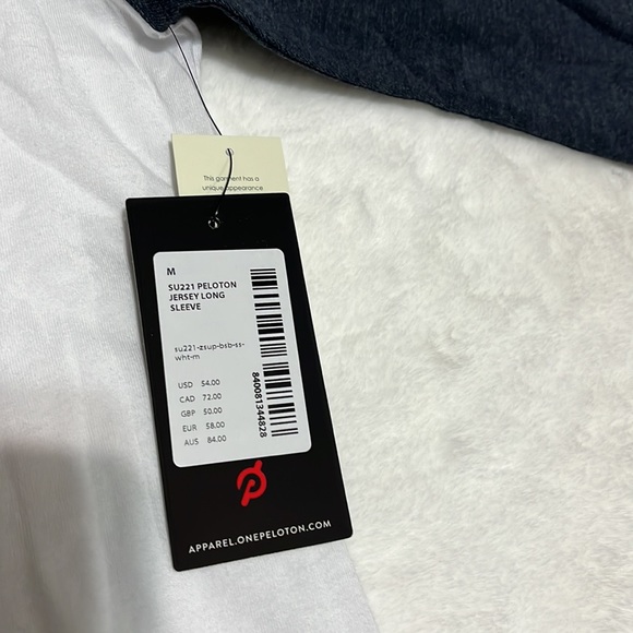 NWT - Peloton Jersey 3/4 Sleeves - Size Medium - Picture 7 of 8